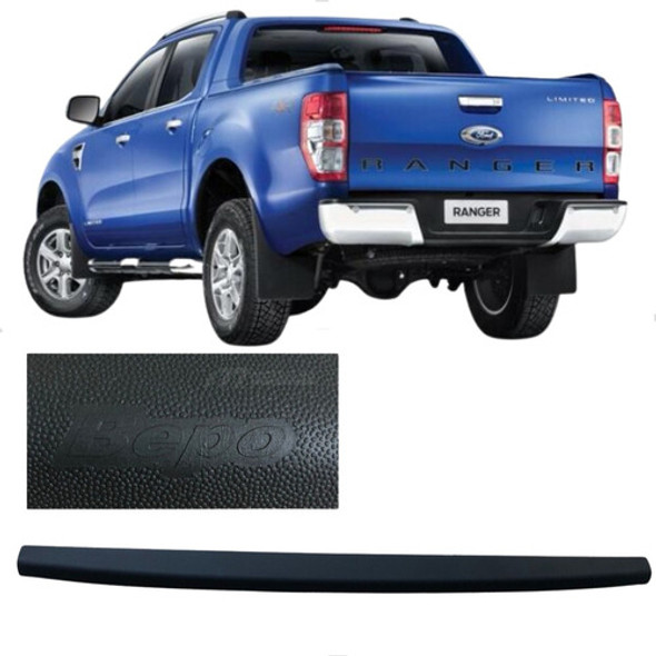 Protetor Borda Tampa Traseira Ranger Caçamba 2013 Até 2023 0