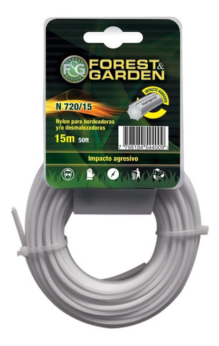 Rollo De Tanza Forest Y Garden 2.0mm X 15mt N720/15 0