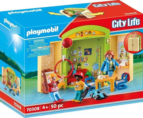 Playmobil® City Life Cofre Guardería Intek 70308 Original 0