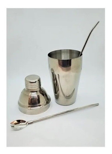 Sorbete Cuchara Tenedor Reutilizable De Acero Set X 6 Barman 1