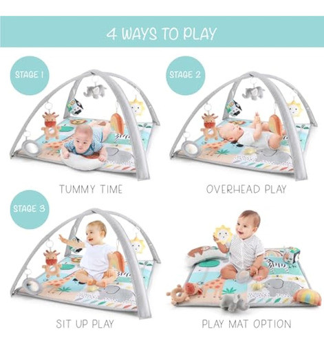 The Peanutshell Gimnasio De Juegos Para Bebés 7 En 1