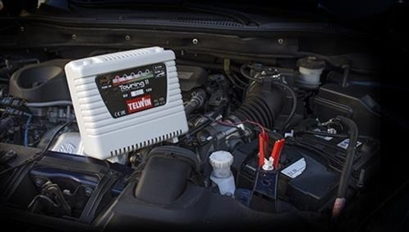 Cargador Batería Inteligente Auto 12v 24v Telwin Touring 15 1