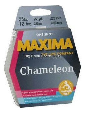 Carrete De Un Disparo De Maxima Fishing Line, Camaleón, 10 L 1