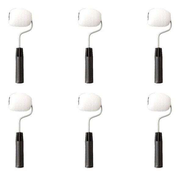 Pack Mini Rodillo Poliéster 5 Cm X 6 Unidades Matezz 0 Pack Mini Rodillo Poliéster 5 Cm X 6 Unidades Matezz 0