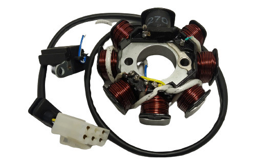 Plaqueta De Encendido Comp. Motomel Blitz110 (8) C/encendido 1