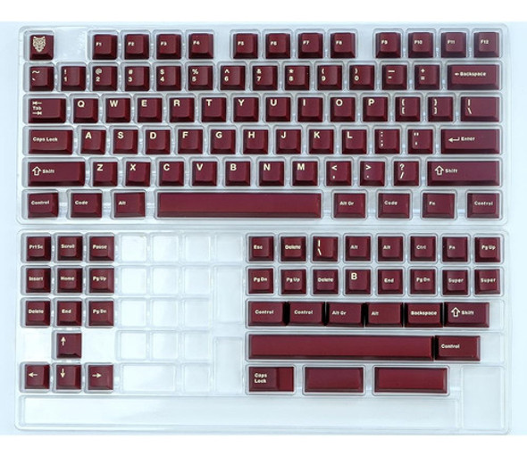 Juego De Teclas Personalizadas Abs De 114 Teclas, Teclas De 1