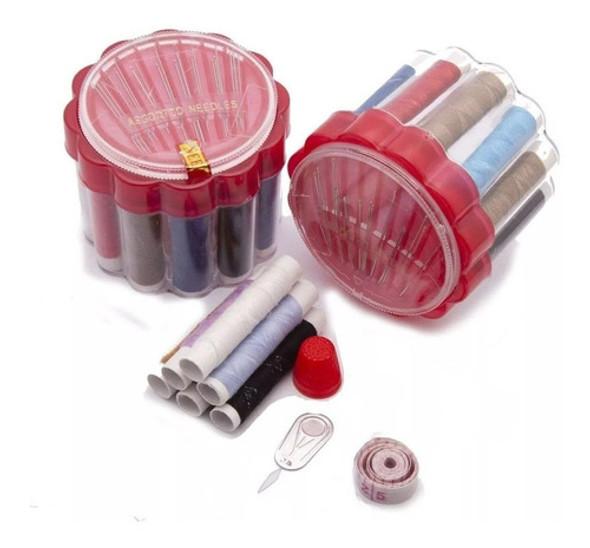 Estojo Linha De Costura Manual Prático Completo Com 22pçs 0 Estojo Linha De Costura Manual Prático Completo Com 22pçs 0