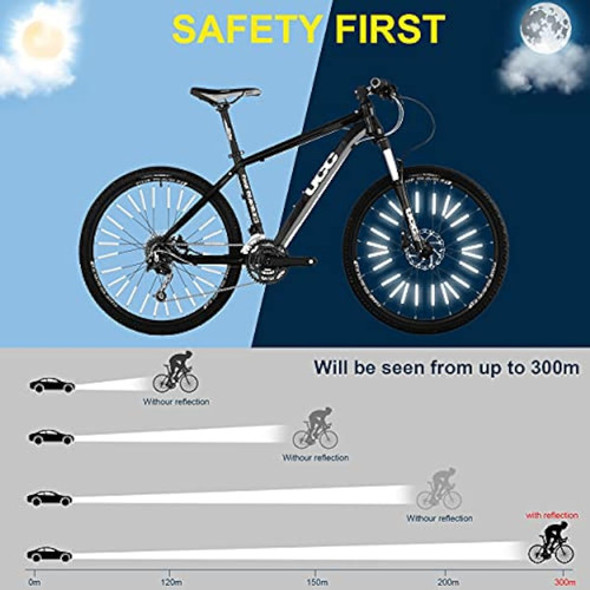 72 Reflectores De Radios De Bicicleta, Reflectores 1