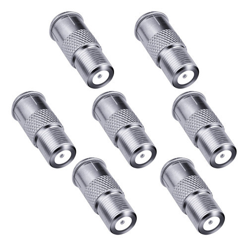 Conector De Tv Rpido Coaxial, 7 Unidades, Conectores De Tv D 0