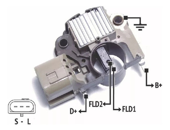 Regulador Voltaje Compatible Con Ford Escort Transit Mondeo 1 Regulador Voltaje Compatible Con Ford Escort Transit Mondeo 1