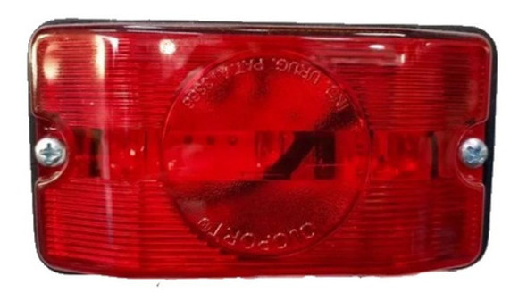 Faro Lateral Ojo Port Rojo 3 Leds Bivoltaje 12-24v 0