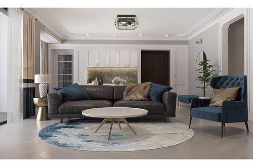 Tawson Amos Modern Farmhouse 2-light Flush Mount Ceiling Lig 1