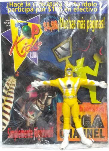 Top Kids Revista N°31 Nightwolf + Muñeco Power Ranger Jocsa 0