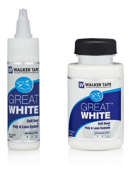 Pegamento Great White 101 Ml Para Prótesis Capilares 1 Pegamento Great White 101 Ml Para Prótesis Capilares 1