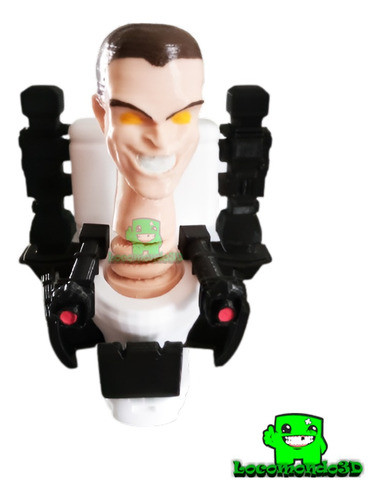 Figura Muñeco Skibidi Jefe 14 Cm Serie Skibidi Toilets 1