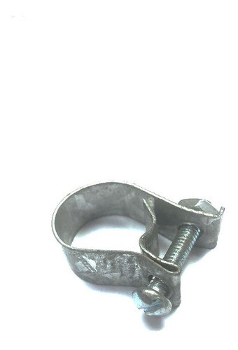 Abrasadera Para Manguera De Gas - Chapa Zincada Pack 4 Un 0