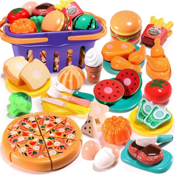 Juego De Cocina De Juguete De Corte Para Niños, 0