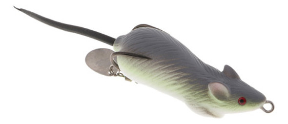 Señuelo Raton De Silicona 5cms C/cucharita - Camping Shop 0 Señuelo Raton De Silicona 5cms C/cucharita - Camping Shop 0