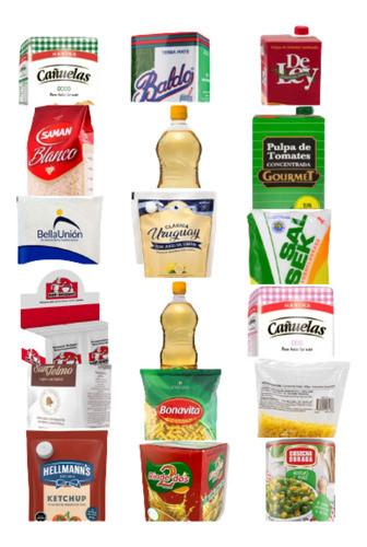Combo Canasta De Alimentos +20 Unidades 0