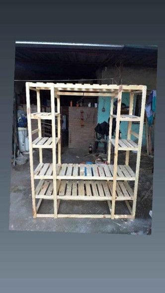 Vestidor De 2 Torres Con Perchero 1