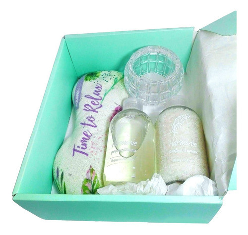 Set Relax Caja Regalo Jazmín Kit Zen Aroma N42 Disfrutalo 1