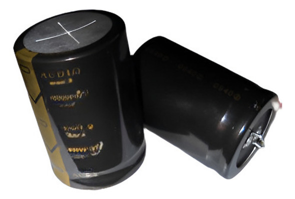 2pc Elna Condensador Audio 10000uf 80v (10000u / 80v) 0