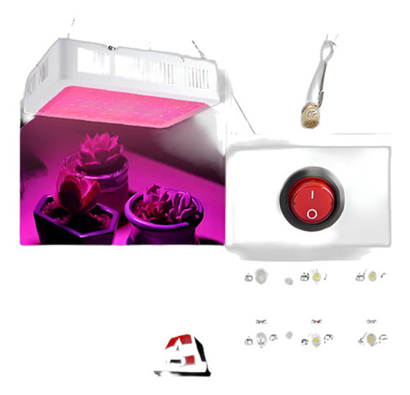 600w 60 Granos Luz Bombilla Led De Crecimiento Hidropónico D 0