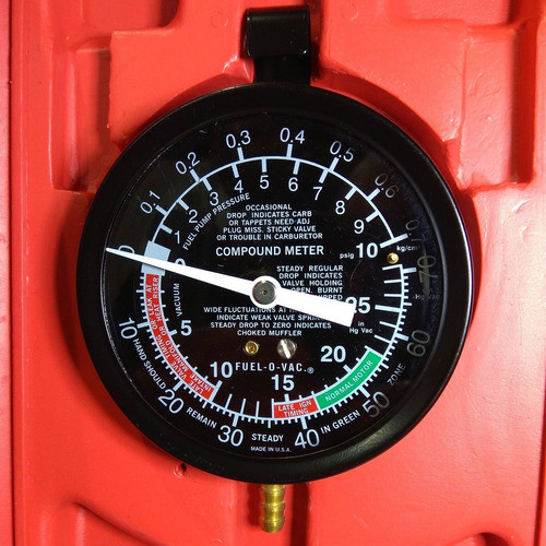 Vacuometro Con Estuche Aleman Eurotech 1