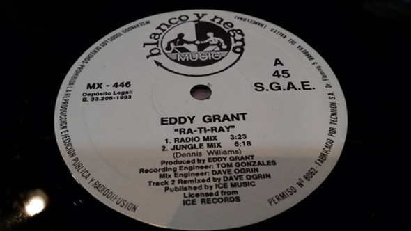Eddy Grant Ratiray Vinilo Maxi Muy Bueno España 1993 0