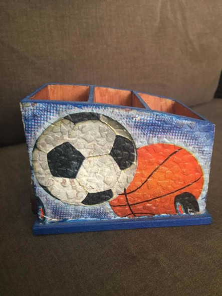 Porta Lápices Fútbol Nacional Excelente Calidad 0