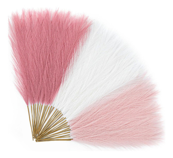 Alecono Pampas Grass 17 Pulgadas, Decoración Hierba Pampas 0