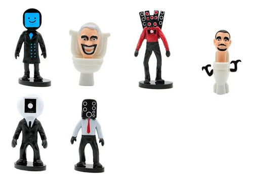 Skibidi Toilet 6 Figuras Set 2 0