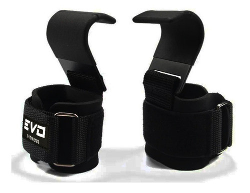 Straps Agarradera Gancho De Hierro Gimnasio Gym Powerlifter 0