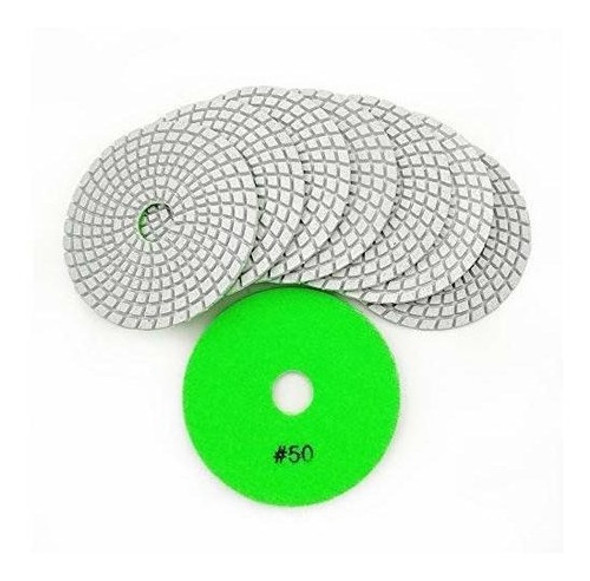 Shdiatool 8 Almohadillas De Pulido Humedo De Diamante De 4 0