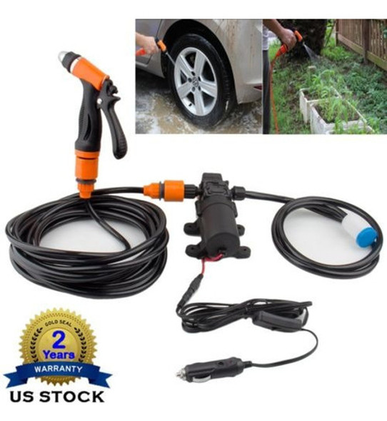 Bomba De Lavado Eléctrica De Alta Presión Portátil Del Coche 1