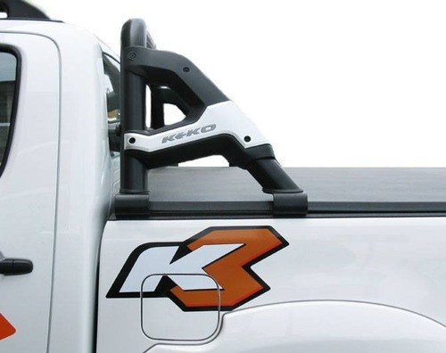 Barra Antivuelco Keko K3 Chevrolet S10 D/cabina 2012+ Negro 1