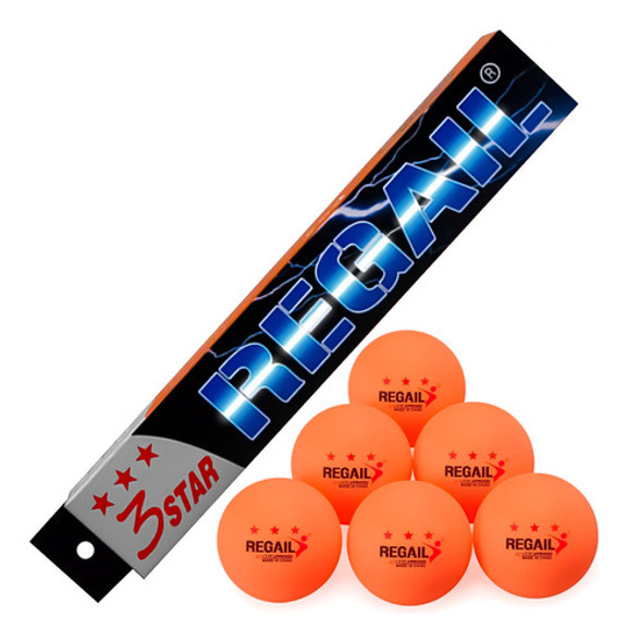 Set X6 Pelotas Ping Pong Calidad Premium Pelotitas - El Rey 0