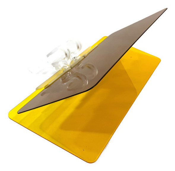 Parasol Acrilico Protector Sol Negro Transpar Mas Vision P4 0