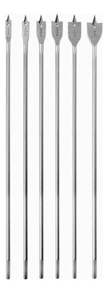 Set De 6 Brocas De Pala Extra Largas Ansen Tools An-304 16 1