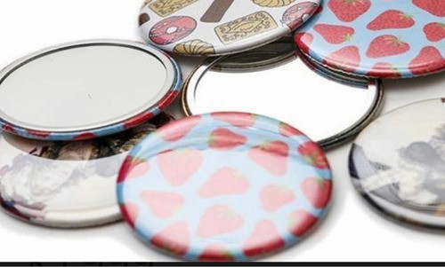 Pin Espejo Souvenirs Personalizados 55 Mm X 50 Unidades 0