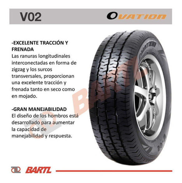Cubierta 215/70/16 C Carga Ovation V02 Neumático 1