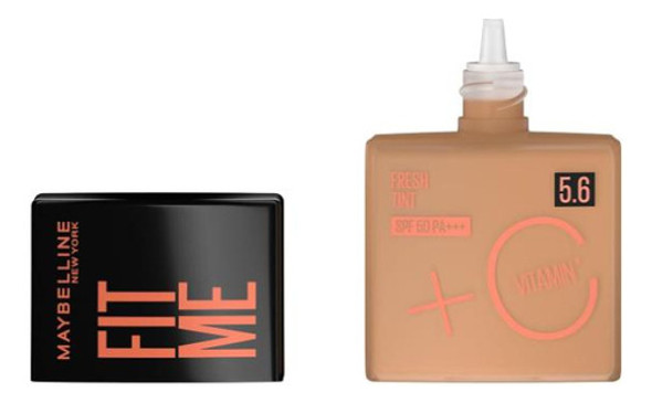 Base Fit Me Maybelline Fresh Tint Spf50 N°5.6 1