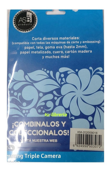Scrapbooking Troqueles Rectangulos 18 Pieza Cuchillas 1