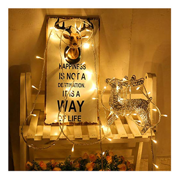 Mygoto - Cadena De 200 Luces Led De 98 Pies, Impermeables Co 1