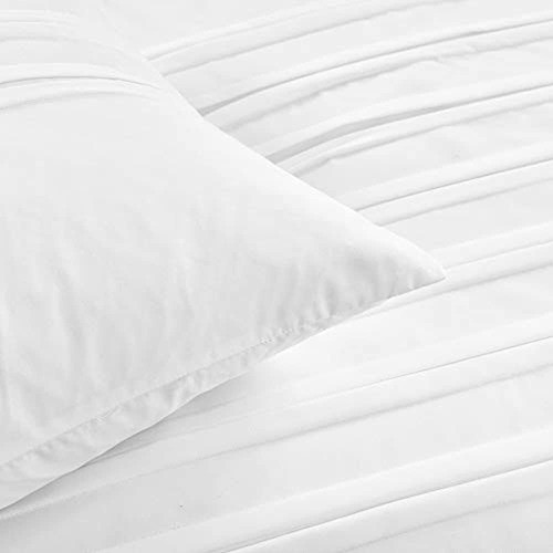 Juego De Edredón Lush Decor Arora Pleat De 5 Piezas, Full/qu 1