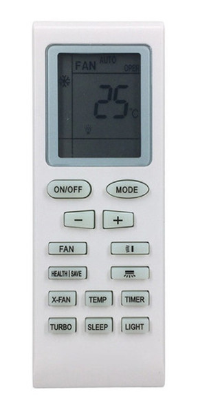 Control  Aire Acondicionado Split Zenith 0
