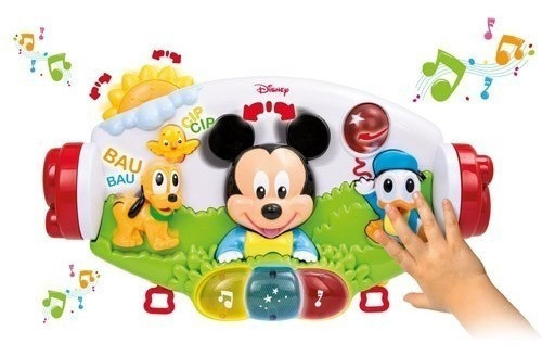 Gimnasio Bebés Mickey Baby Clementoni 3 En 1 1