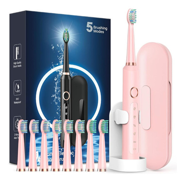 Cepillos De Dientes Eléctricos Recargables Rtauys Sonic Para 0