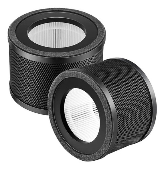 Paquete De 2 Filtros De Repuesto H13 True Hepa, Compatibles 0