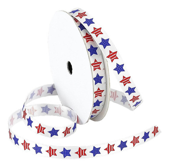 Morex Ribbon Betsy Ross Bobina De Cinta De Satén Impresa, 3/ 0